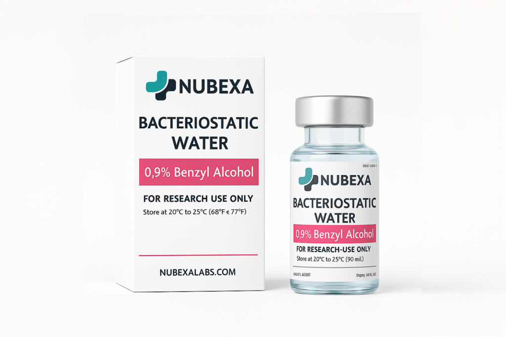 Bacteriostatic Water for Injection – 30 mL (0.9% Benzyl Alcohol) — NUBEXA  LABS