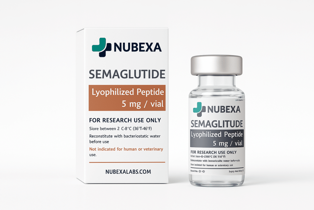 lyophilized semaglutide storage Semaglutide – Lyophilized Peptide — NUBEXA LABS