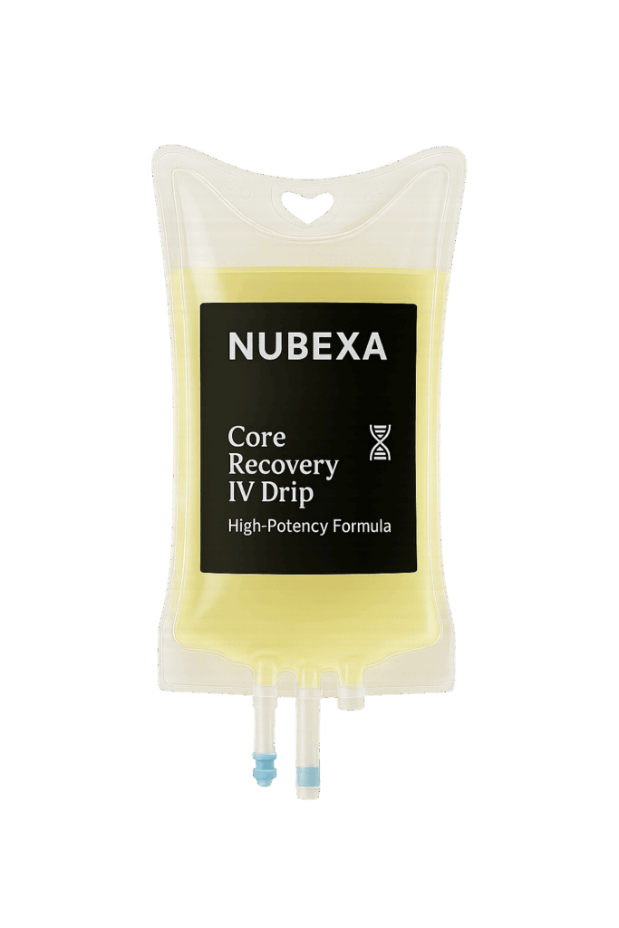 Nubexa Core Recovery IV Drip – High-Potency Formula