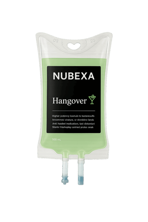 Nubexa Hangover Bounce Back – IV Recovery Session