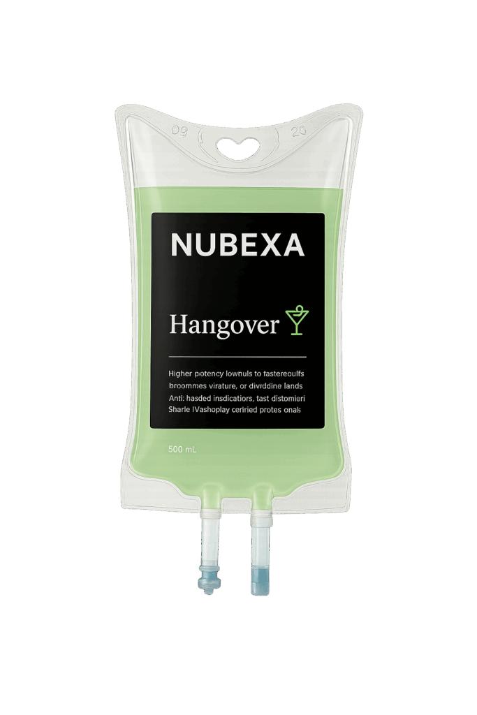 Nubexa Hangover Bounce Back – IV Recovery Session