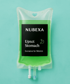 Alternative view of Nubexa Stomach Settle Session – IV Therapy