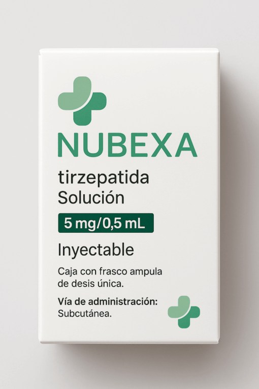 Nubexa TR – Tirzepatide 5 mg/0.5 mL (Injectable Solution)