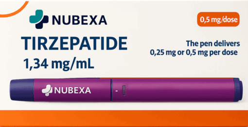 Nubexa TR – Tirzepatide 10 mg/ml (2 ml Multi-Dose Pen)