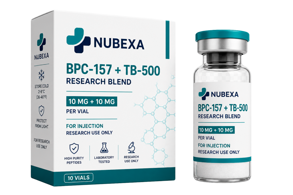 Nubexa BPC-157 + TB-500 Research Blend