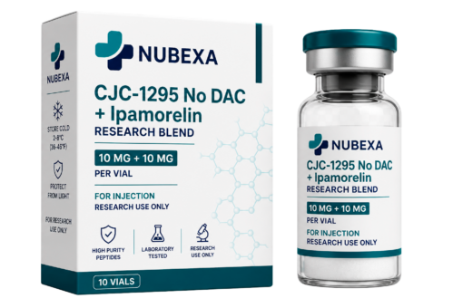 Nubexa CJC-1295 No DAC + Ipamorelin Research Blend