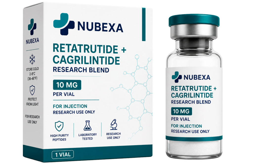 Nubexa Retatrutide + Cagrilintide Research Blend